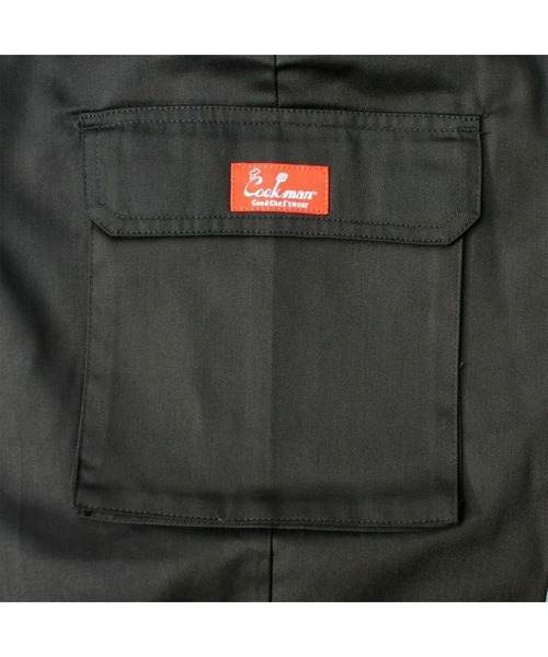 COOKMAN(クックマン)の「COOKMAN CHEF CARGO PANTS「BLACK」/ BLACK(カーゴパンツ・メンズ・ブラック・XL)」の6枚目の写真