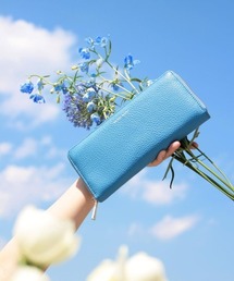 MAISON mou（メゾンムー）の「【NATURAL BEAUTY BAG & WALLET】 セレネ　ラウンドファスナー長財布（財布）」