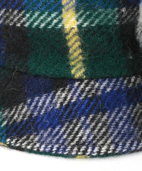 TWEED MILL(ツイードミル)の「<TWEED MILL>チェック ハット(ハット・レディース・ブラック/ダークグリーン・M)」の3枚目の写真