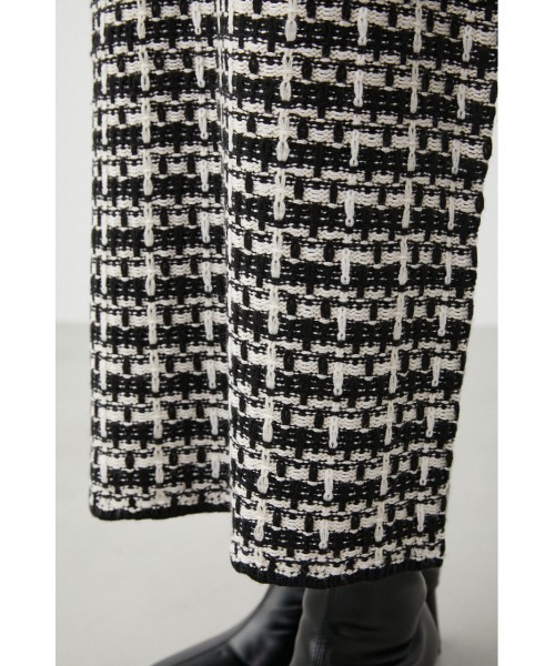 AZUL by moussy（アズールバイマウジー）の「TWEED KNIT TIGHT SKIRT/ツイードニットタイトスカート（スカート・レディース・ベージュ系その他/ブラック系その他・SMALL/MEDIUM）」の11枚目の写真