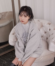 ANDGEEBEE（アンジービー）の「UNISEX 総柄ワッペン裏起毛スウェット（スウェット・メンズ）」