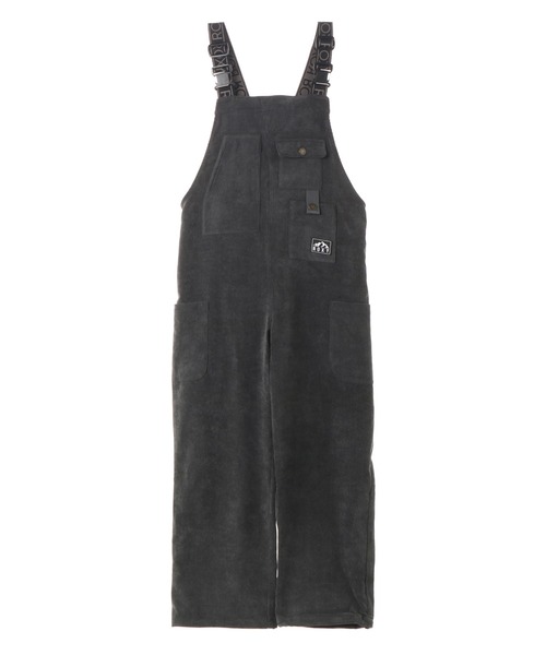 ROXY（ロキシー）の「FROZEN/ロキシーコーデュロイオーバーオール（サロペット/オーバーオール・レディース・ブラック/ベージュ・MEDIUM/LARGE/SMALL）」の11枚目の写真