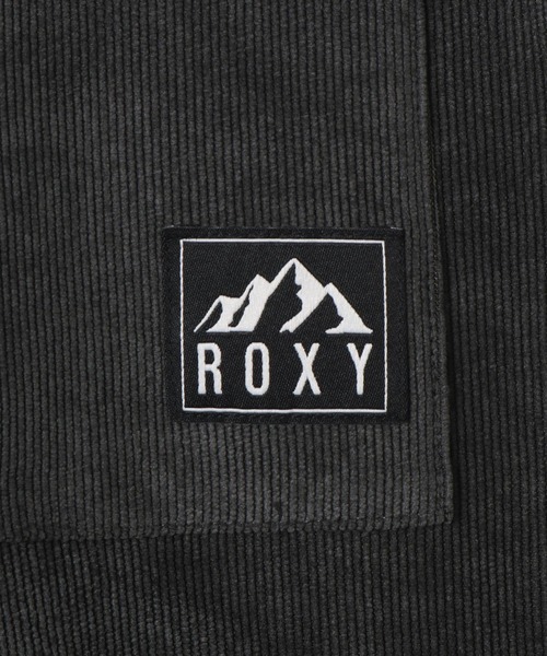 ROXY（ロキシー）の「FROZEN/ロキシーコーデュロイオーバーオール（サロペット/オーバーオール・レディース・ブラック/ベージュ・MEDIUM/LARGE/SMALL）」の7枚目の写真