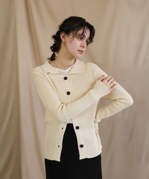 サマーニットカーディガン（カーディガン/ボレロ）｜select MOCA