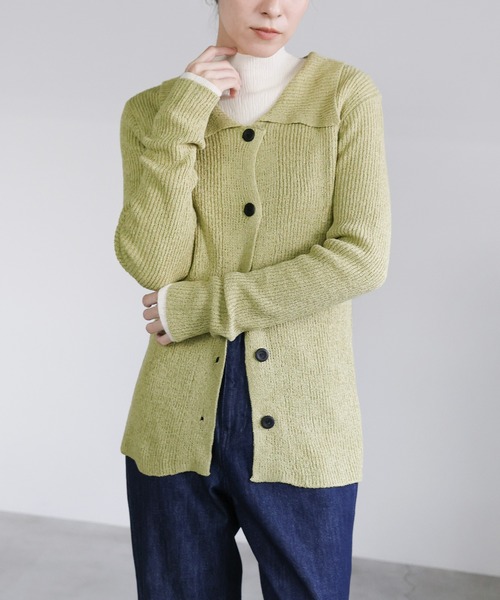 セール】サマーニットカーディガン（カーディガン/ボレロ）｜select