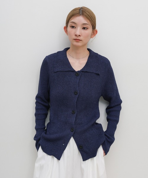 select MOCA（セレクトモカ）の「サマーニットカーディガン（カーディガン/ボレロ・レディース・アイボリー/ライトグレー/ライトグリーン/ネイビー/チャコールグレー/ブラウン・FREE）」の22枚目の写真