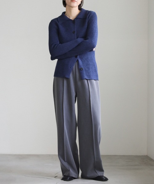 select MOCA(セレクトモカ)の「サマーニットカーディガン(カーディガン/ボレロ・レディース・アイボリー/ライトグレー/ライトグリーン/ネイビー/チャコールグレー/ブラウン・FREE)」の16枚目の写真