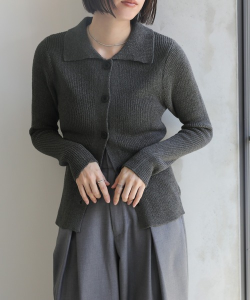 セール】サマーニットカーディガン（カーディガン/ボレロ）｜select