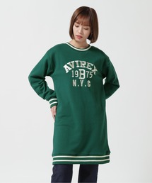 ≪WEB&DEPOT限定≫SWEAT PATCH ONEPIECE/ スウェットパッチワンピース