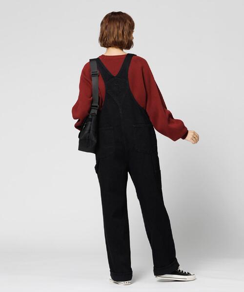 SOMETHING(サムシング)の「《日本製》SOMETHING オーバーオール(サロペット/オーバーオール・レディース・ブラック・S/M)」の18枚目の写真