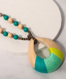 チチカカ | カラフル糸巻き雫ネックレス(ネックレス)