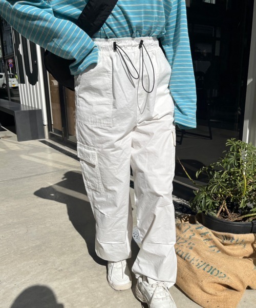 nemne store(ネンネストア)の「【低身長用サイズあり】ミリタリーカーゴパンツ(カーゴパンツ・レディース・カーキ/ブラック/オフホワイト・SMALL/MEDIUM)」の15枚目の写真