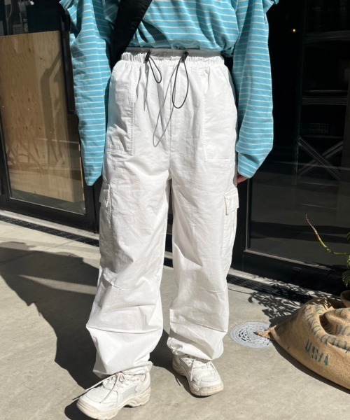 nemne store(ネンネストア)の「【低身長用サイズあり】ミリタリーカーゴパンツ(カーゴパンツ・レディース・カーキ/ブラック/オフホワイト・SMALL/MEDIUM)」の14枚目の写真
