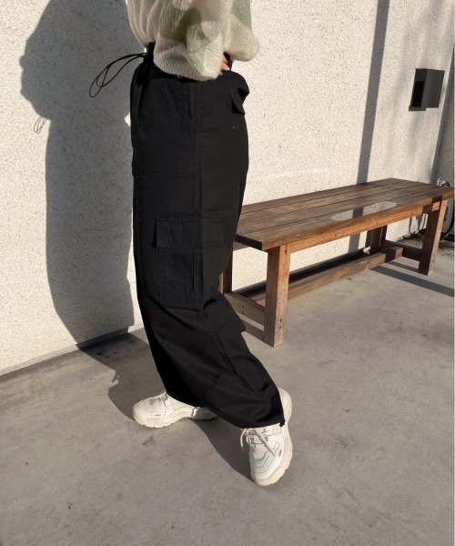 nemne store(ネンネストア)の「【低身長用サイズあり】ミリタリーカーゴパンツ(カーゴパンツ・レディース・カーキ/ブラック/オフホワイト・SMALL/MEDIUM)」の19枚目の写真