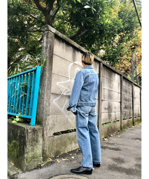 BLACK BY MOUSSY（ブラックバイマウジー）の「blue denim jacket（ブルーデニムジャケット）（デニムジャケット・レディース・ブルー・2/1）」の14枚目の写真