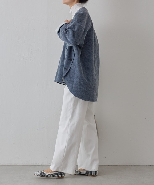 BEARDSLEY（ビアズリー）の「ストレートパンツ（その他パンツ・レディース・ホワイト/ブラック/ネイビー・S/M）」の6枚目の写真