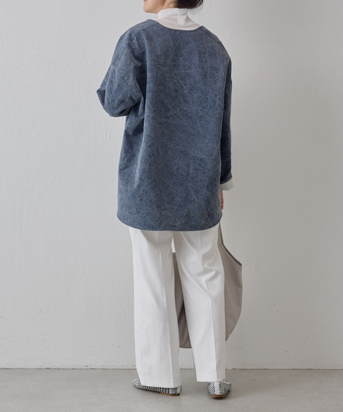 BEARDSLEY（ビアズリー）の「ストレートパンツ（その他パンツ・レディース・ホワイト/ブラック/ネイビー・S/M）」の7枚目の写真