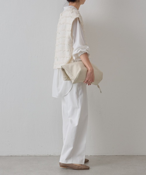 BEARDSLEY（ビアズリー）の「ストレートパンツ（その他パンツ・レディース・ホワイト/ブラック/ネイビー・S/M）」の13枚目の写真