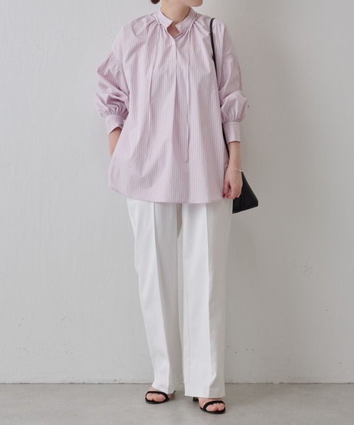 BEARDSLEY（ビアズリー）の「ストレートパンツ（その他パンツ・レディース・ホワイト/ブラック/ネイビー・S/M）」の15枚目の写真