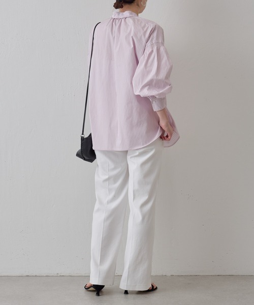 BEARDSLEY（ビアズリー）の「ストレートパンツ（その他パンツ・レディース・ホワイト/ブラック/ネイビー・S/M）」の17枚目の写真