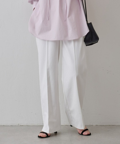 BEARDSLEY（ビアズリー）の「ストレートパンツ（その他パンツ・レディース・ホワイト/ブラック/ネイビー・S/M）」の19枚目の写真