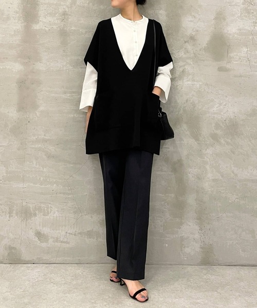 BEARDSLEY（ビアズリー）の「ストレートパンツ（その他パンツ・レディース・ホワイト/ブラック/ネイビー・S/M）」の22枚目の写真