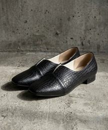 LibertyDoll/スリット入り 切り替え フラットパンプス(1119)
