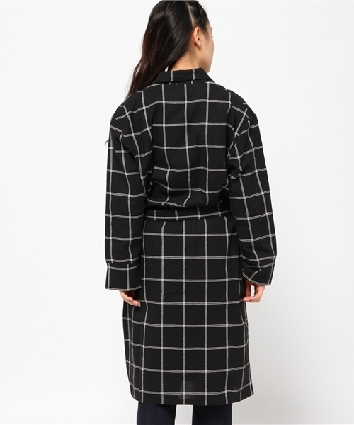 Kastane（カスタネ）の「麻混テーラーガウン（その他アウター・レディース・ブラック・FREE）」の5枚目の写真