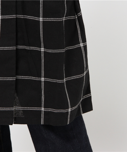 Kastane（カスタネ）の「麻混テーラーガウン（その他アウター・レディース・ブラック・FREE）」の11枚目の写真