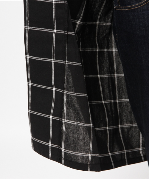 Kastane（カスタネ）の「麻混テーラーガウン（その他アウター・レディース・ブラック・FREE）」の12枚目の写真