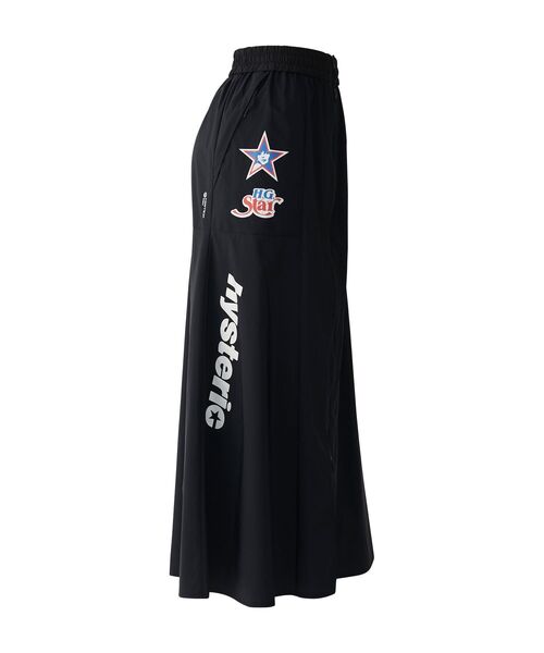 HYSTERIC GLAMOUR（ヒステリックグラマー）の「HG RACER ミモレ丈フレアスカート（スカート・レディース・グレー/ブラック・FREE）」の8枚目の写真