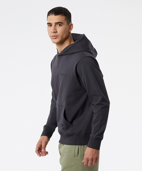NEW BALANCE(ニューバランス)の「NB Athletics Nature State スウェットフーディー(パーカー・メンズ・ライトベージュ/ブラック系その他・XX-LARGE/X-LARGE/SMALL/LARGE/MEDIUM)」の3枚目の写真