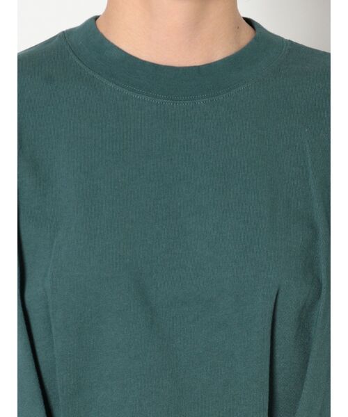 MURUA（ムルーア）の「ヘムタックタンクトップ（Tシャツ/カットソー・レディース・ブラック/ホワイト/ダークグリーン/モカ・FREE）」の12枚目の写真