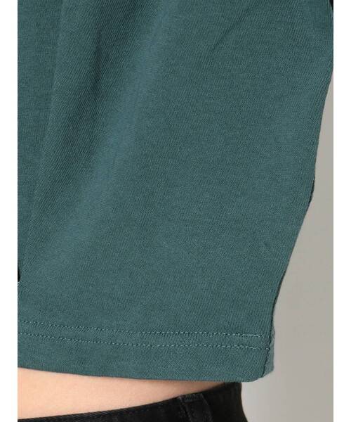 MURUA（ムルーア）の「ヘムタックタンクトップ（Tシャツ/カットソー・レディース・ブラック/ホワイト/ダークグリーン/モカ・FREE）」の10枚目の写真