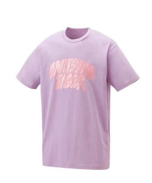 Onitsuka Tiger（オニツカタイガー）の「GRAPHIC TEE / グラフィックティー（Tシャツ/カットソー・レディース・ブラック/ホワイト/ラベンダー・S/M/L/XL）」の10枚目の写真