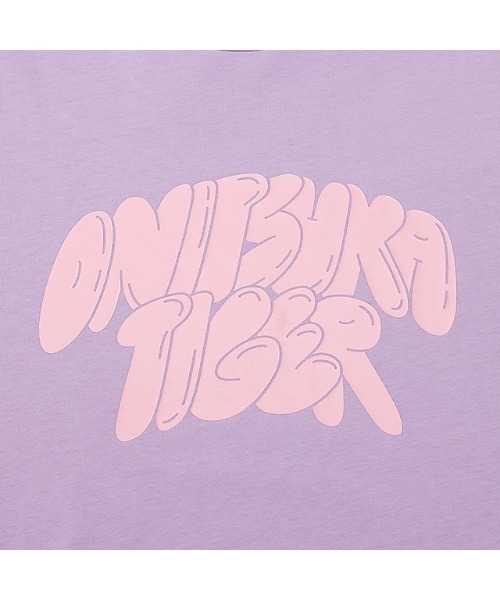 Onitsuka Tiger（オニツカタイガー）の「GRAPHIC TEE / グラフィックティー（Tシャツ/カットソー・レディース・ブラック/ホワイト/ラベンダー・S/M/L/XL）」の7枚目の写真