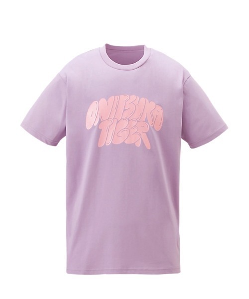Onitsuka Tiger（オニツカタイガー）の「GRAPHIC TEE / グラフィックティー（Tシャツ/カットソー・レディース・ブラック/ホワイト/ラベンダー・S/M/L/XL）」の11枚目の写真
