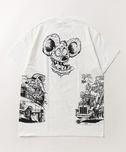 RAT FINK(ラットフィンク)の「■RAT FINK■S/S TEE(Tシャツ/カットソー・メンズ・ホワイト/ブラック・LARGE/MEDIUM/X-LARGE)」の5枚目の写真