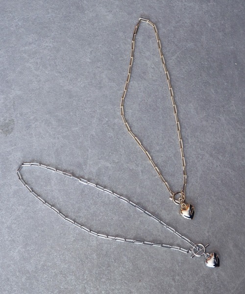 BLUEEAST（ブルーイースト）の「チェーンハートネックレス（ネックレス・レディース・ゴールド/シルバー・FREE）」の18枚目の写真