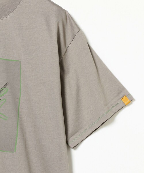 BEAMS LIGHTS(ビームスライツ)の「BEAMS LIGHTS / フラワーフォト プリント Tシャツ23(Tシャツ/カットソー・メンズ・グレー/ブラウン系その他2/ホワイト/ネイビー・SMALL/MEDIUM/LARGE)」の10枚目の写真