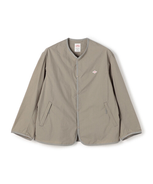 DANTON（ダントン）の「MEN'S NYLON TUSSER COLLARLESS JACKET