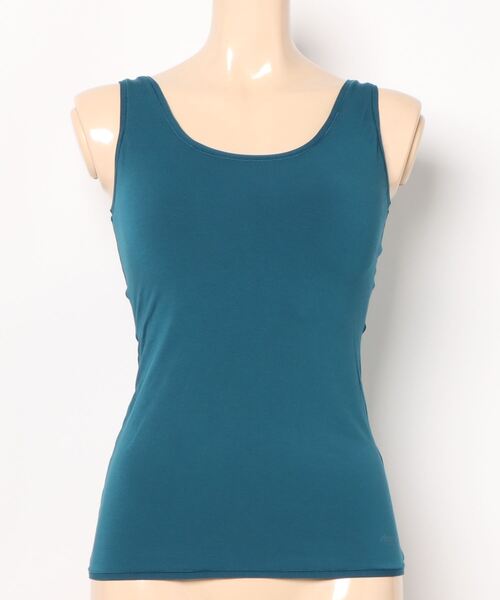 Sloggi（スロギー）の「スロギー ゴー オールラウンド カップ付きトップ2 ラージ【LL-3Lサイズ】sloggi Go Allround Shirt 02 Large JX（キャミソール・レディース・ブラック/オレンジ/ベージュ/ブルー/エメラルド/ネイビー/ライトパープル/ナチュラル・XL）」の4枚目の写真