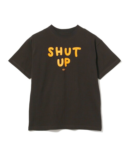 CHARI&CO(チャリアンドコー)の「CHARI&CO / SHUT UP PHYSICAL TEE(Tシャツ/カットソー・メンズ・ブラック・L/S/M/XL)」の2枚目の写真