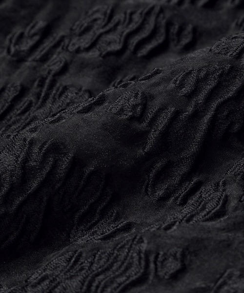 LE CIEL BLEU(ルシェルブルー)の「シアージャガードタイウエストスカート / Sheer Jacquard Tie Waist Skirt(スカート・レディース・オフホワイト/ブラック・36/34)」の18枚目の写真