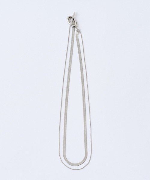 COLONY 2139（コロニートゥーワンスリーナイン）の「2連スネークチェーンネックレス（ネックレス・レディース・ゴールド/シルバー・FREE）」の15枚目の写真