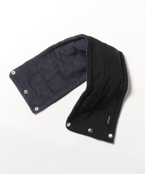 ARCH & LINE（アーチアンドライン）の「リサイクルナイロンフード付きネックウォーマー FLEECE SNOODIE（ネックウォーマー/スヌード・キッズ・ブラウン/イエロー/クリーム/ブラック・L/M）」の22枚目の写真