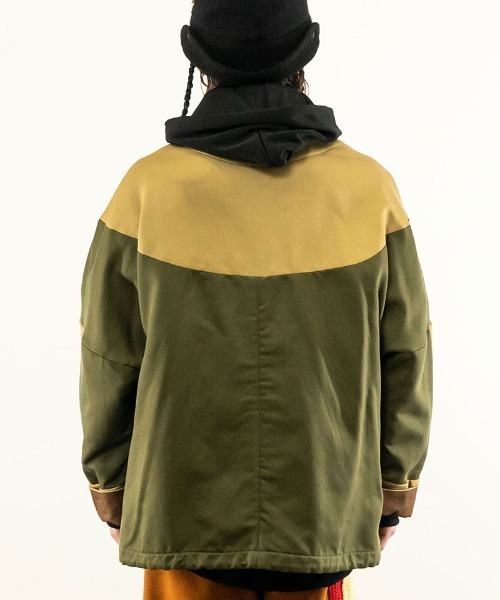 masterkey(マスターキー)の「mj9242-NORDIC シャツジャケット(その他アウター・メンズ・カーキ/ブラック・1/2)」の5枚目の写真
