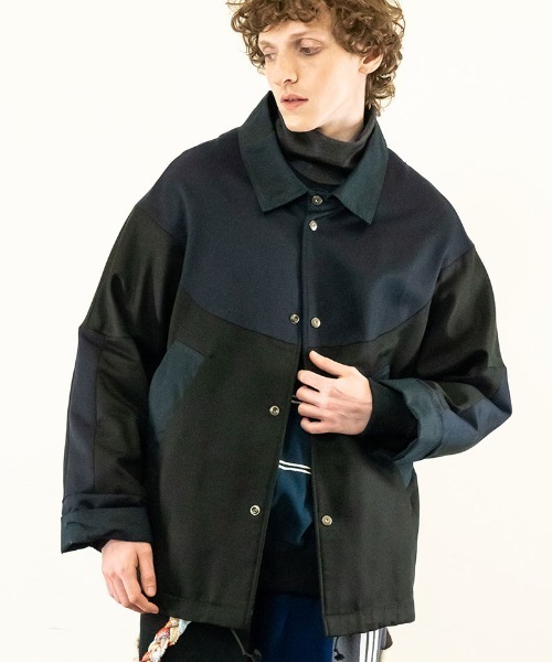 masterkey(マスターキー)の「mj9242-NORDIC シャツジャケット(その他アウター・メンズ・カーキ/ブラック・1/2)」の8枚目の写真