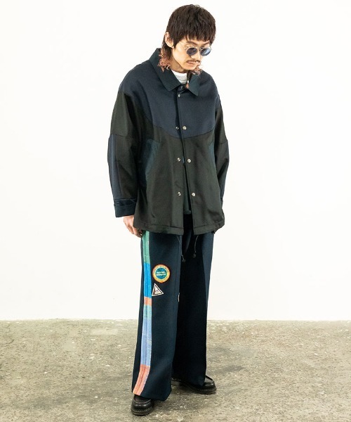 masterkey(マスターキー)の「mj9242-NORDIC シャツジャケット(その他アウター・メンズ・カーキ/ブラック・1/2)」の12枚目の写真