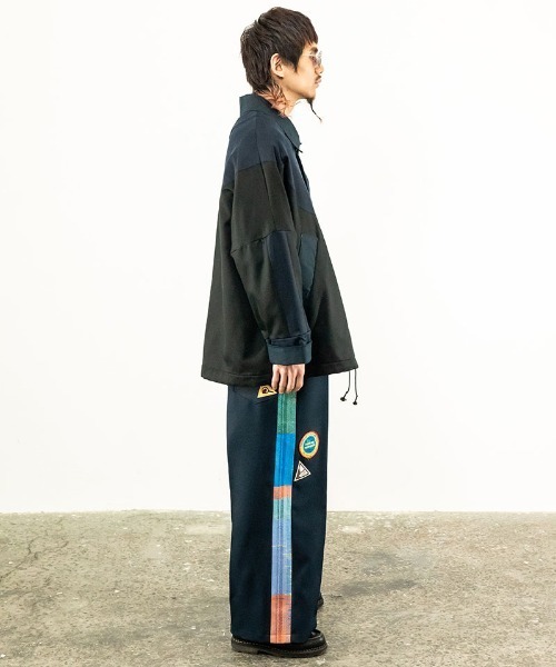 masterkey(マスターキー)の「mj9242-NORDIC シャツジャケット(その他アウター・メンズ・カーキ/ブラック・1/2)」の13枚目の写真